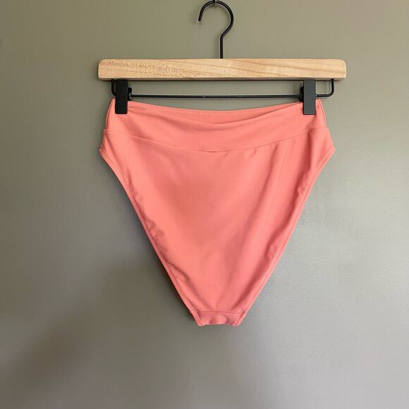 Gymshark High Rise Bikini Bottoms in Light Pink Size Small Pink Swimsuit Beachy - Picture 9 of 14